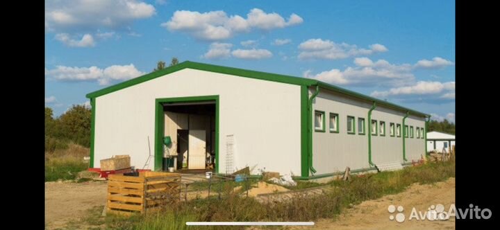 Металлоконструкции. Строительство ангаров, складов