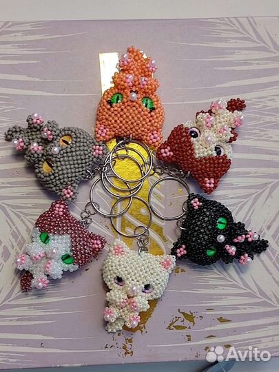 Брелки из бисера