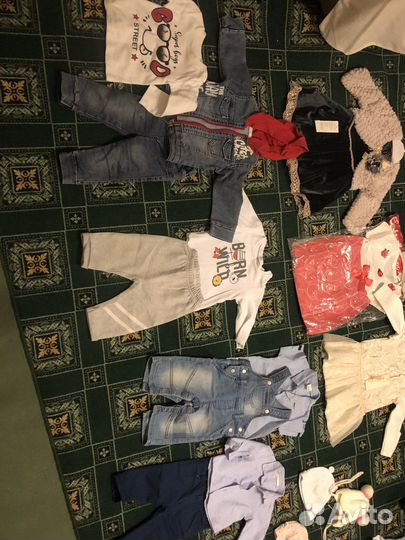 Все вещи абсолютно чистые