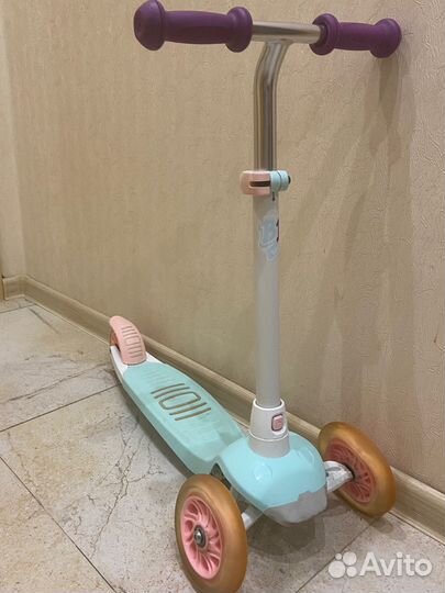 Самокат детский трехколесный бу