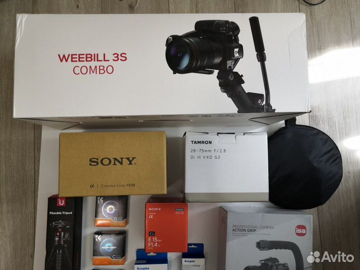 Камера Sony FX30 (русское меню)