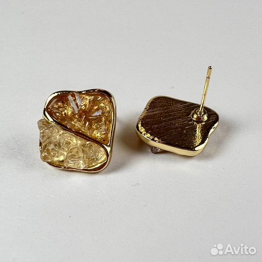 Серьги сверкающие