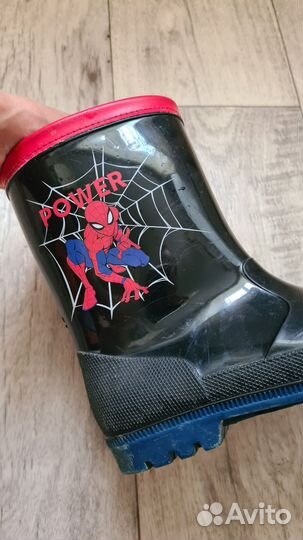 Детские резиновые сапоги