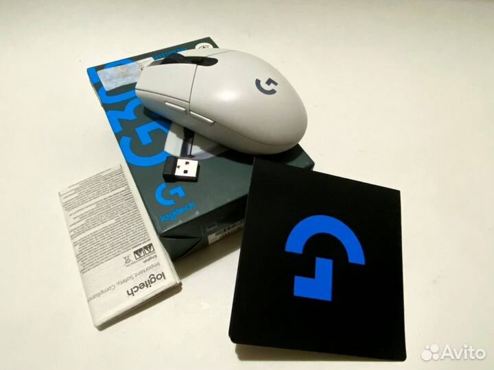 Игровая мышь Logitech g305 белая
