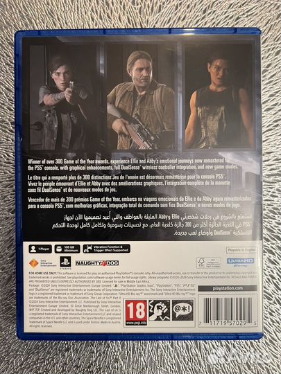 Продам игру The Last of us Part 2 Remastered ps5