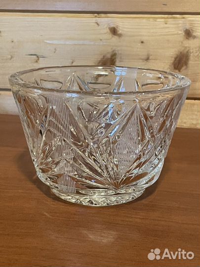 Хрусталь СССР салатники- вазочки