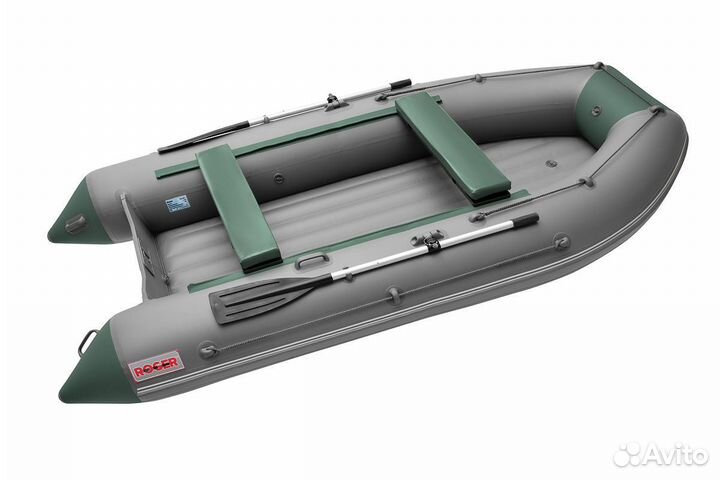 Лодка пвх Roger Zefir 3300 LT нднд малый киль