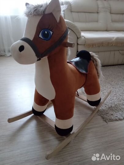 Детская лошадка качалка