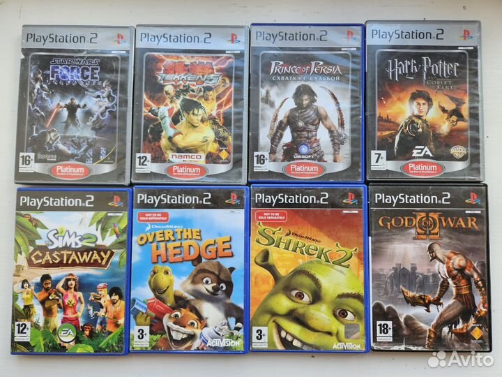 Sony PlayStation 2 с играми