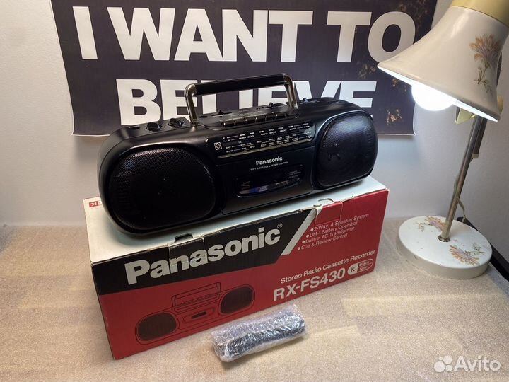 Магнитофон Panasonic RX-FS 430 в коробке