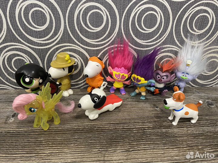 Игрушки из макдональдса