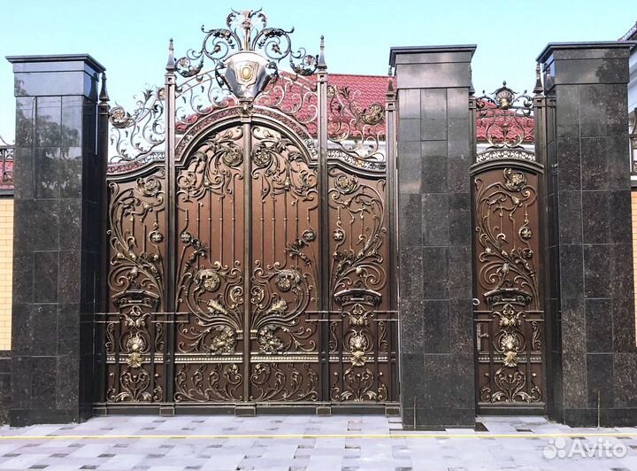 Кованые ворота