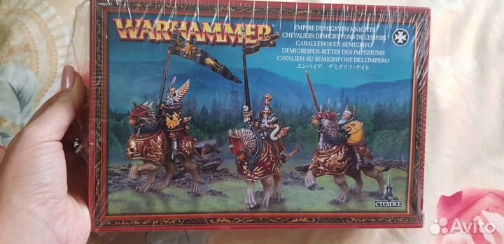 Warhammer empire demigryph knights набор новый