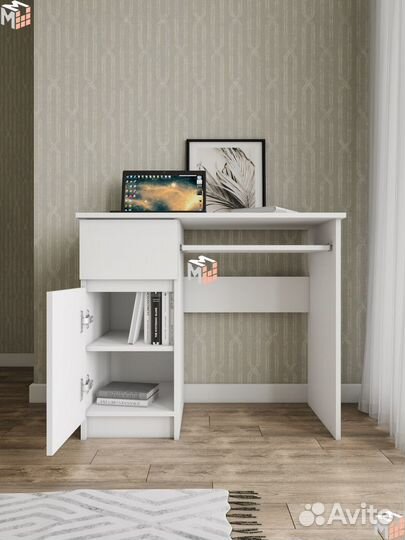 Стол письменный белый в наличии