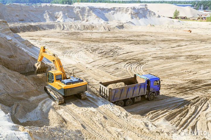 Песок строительный