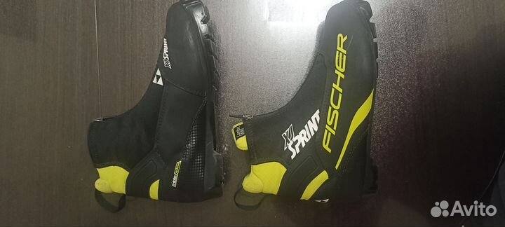 Лыжные ботинки fischer xj sprint 38 размер