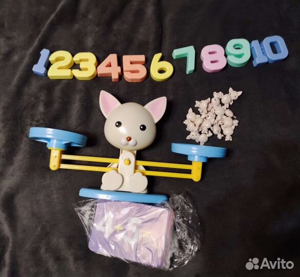 Учëный кот, деревянный вкладыш развивающие игры