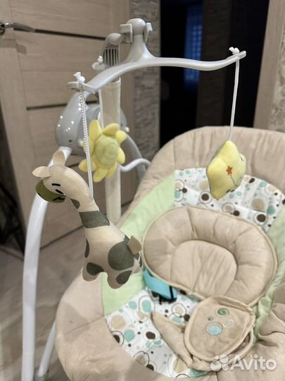 Детские электронные качели для новорожденных