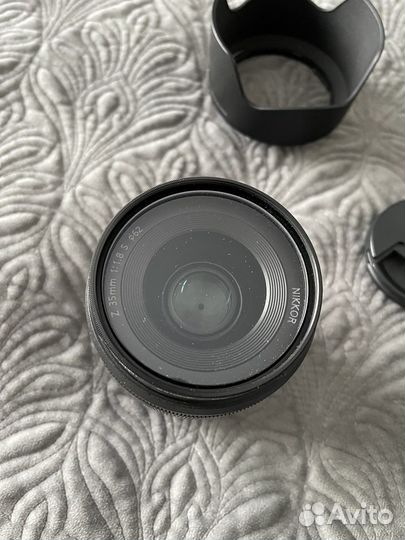 Объектив nikon z 35 mm 1 8