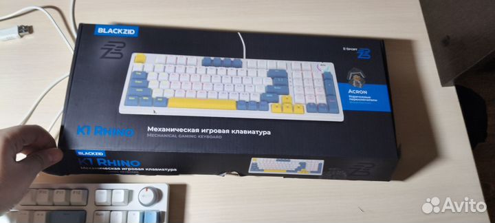 Механическая клавиатура blackzid k1 Rhino