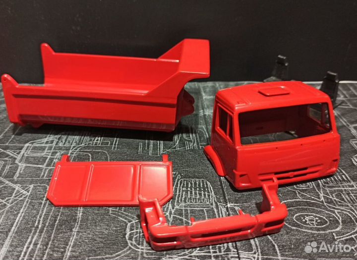 Камаз-65115-6056-78(N3) - для конверсии 1/43