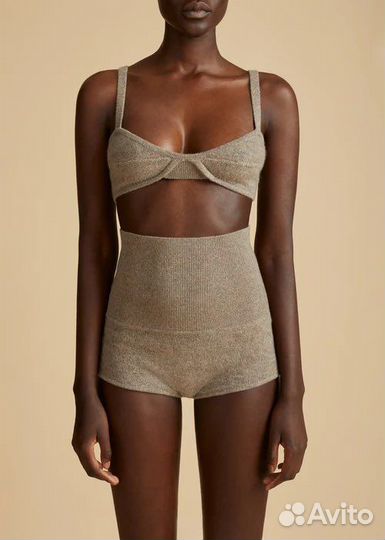 Кашемировые шорты khaite оригинал