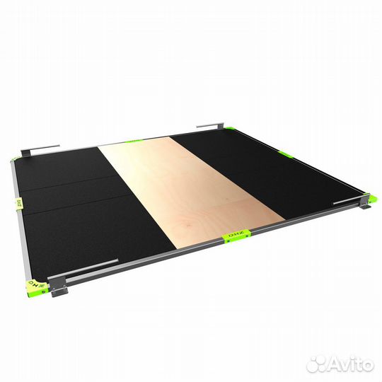 Помост тяжелоатлетический DHZ 2500х3000х40
