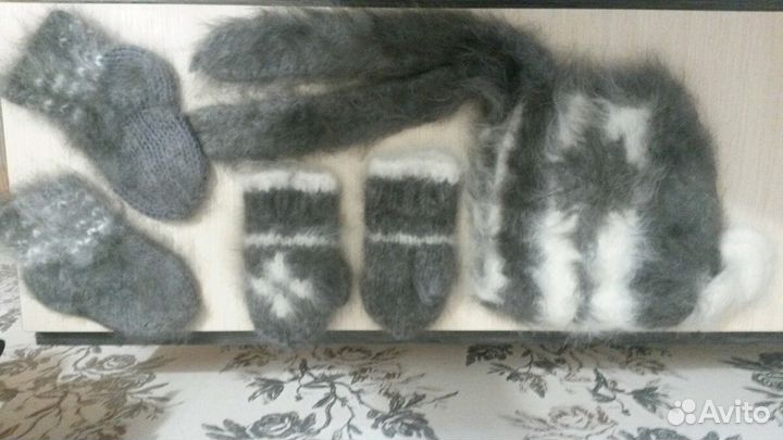 Детская шапочка из кролика