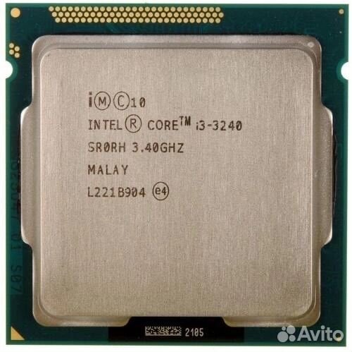 Процессор intel core i3 3240
