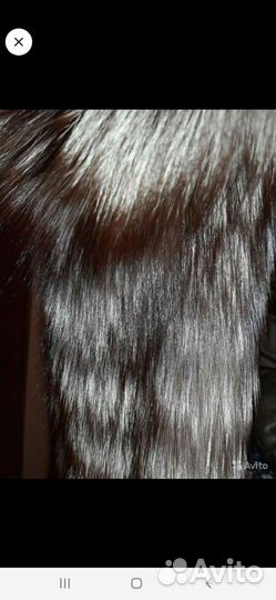 Шуба из чернобурки 42 44