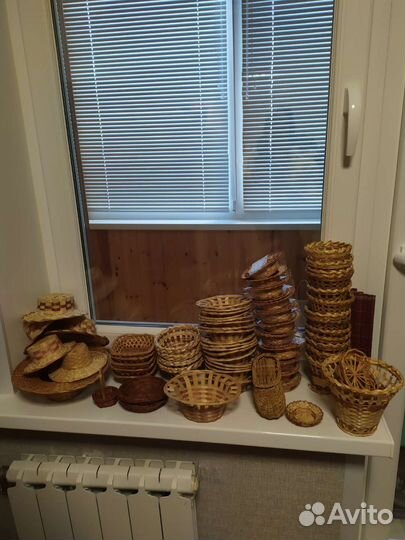 Корзина плетеная