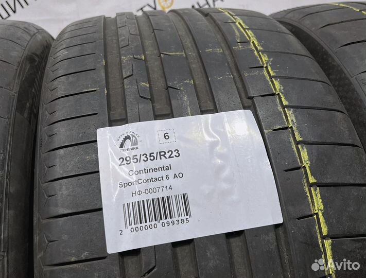Continental SportContact 6 295/35 R23 94Y
