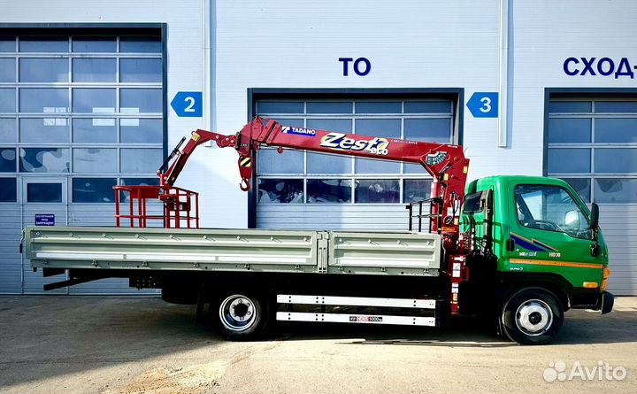 Hyundai HD72 с КМУ, 2004