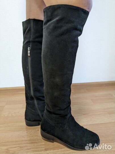 Ботфорты натуральная замша 37