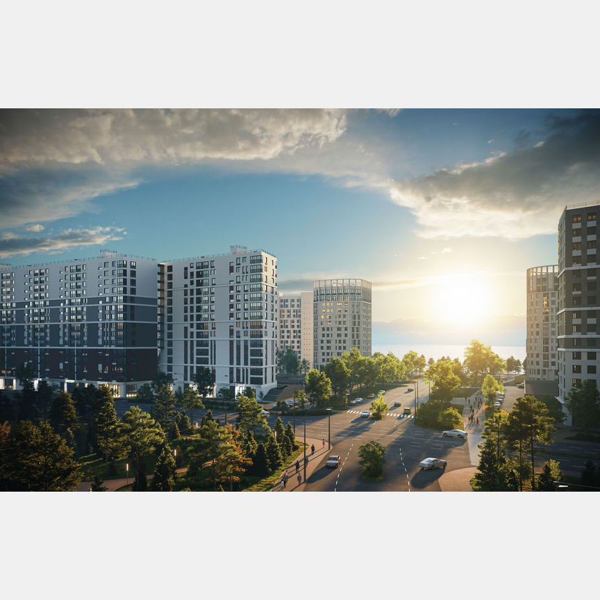 1-к. квартира, 33,6 м², 15/15 эт.