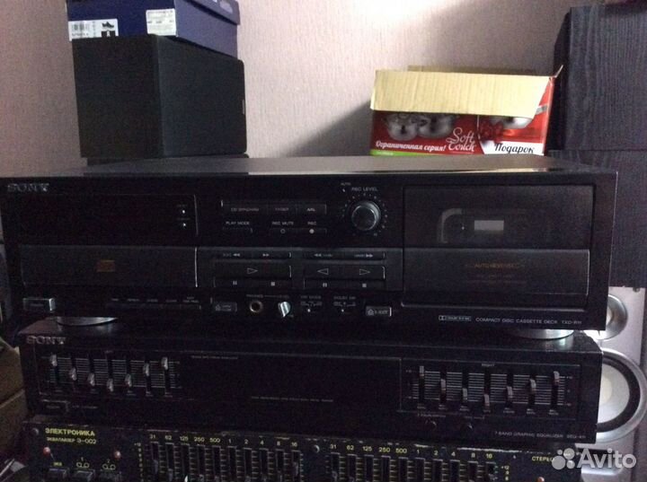Sony compact disc cassete deck TXD-R11. Обмен