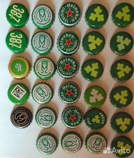 Пробки пивные (кронен),возможен обен на банки кофе