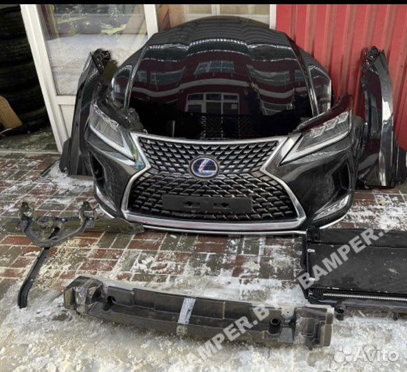 Lexus rx nx ноускат комплект перед