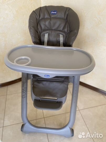 Детский стульчик для кормления chicco polly magic