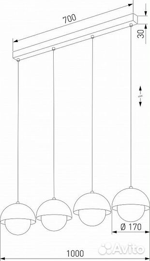 Подвесной светильник TK Lighting Bono 10213 Bono