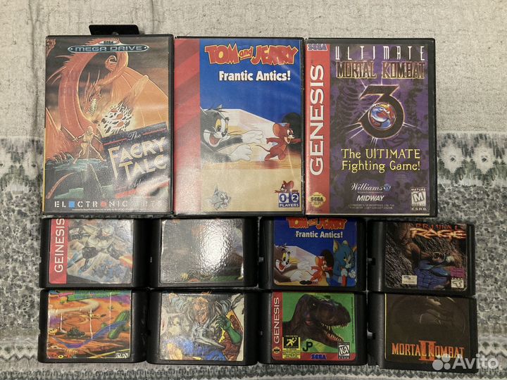 Кассеты на сегу