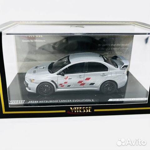 Mitsubishi Lancer Evo X Ralliart 1:43