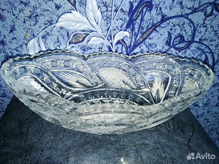 Хрусталь (пара вазочек)