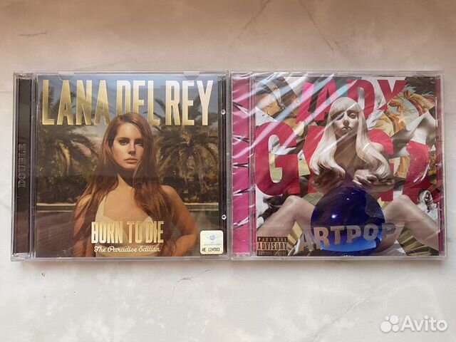 Cd диски Lana del ray, Lady Gaga