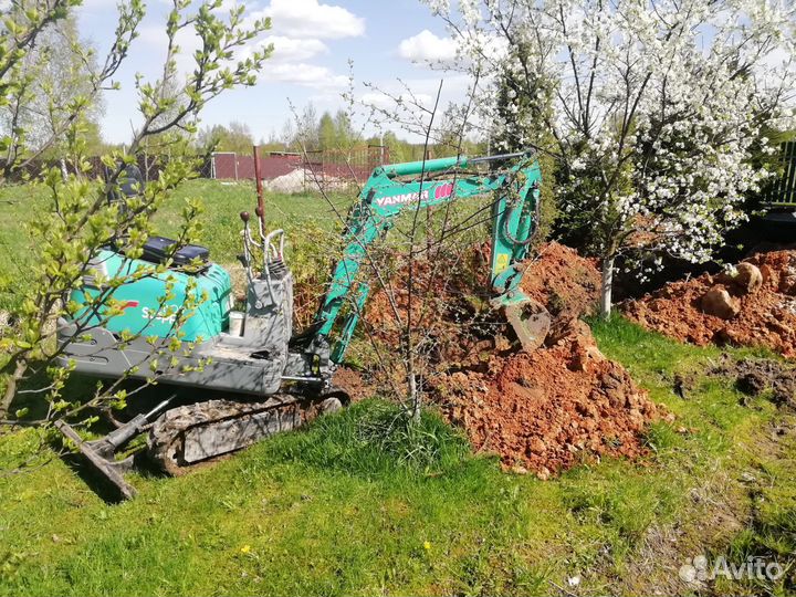 Услуги мини экскаватора