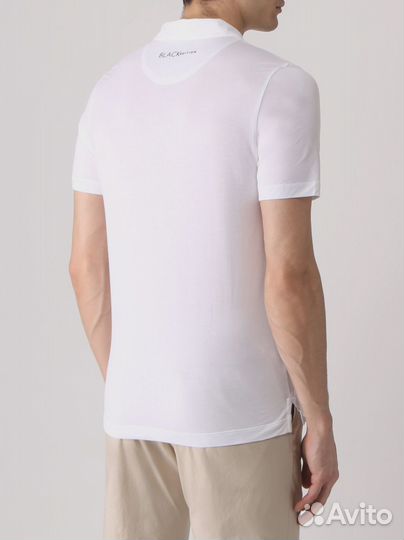 Поло однотонное Canali