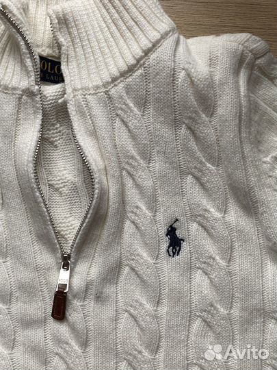 Polo ralph lauren свитер женский белый