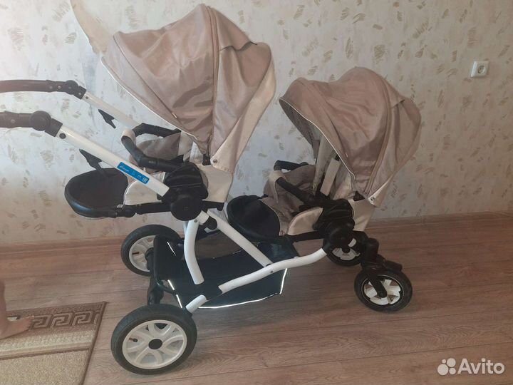 Коляска для двойни 2 в 1