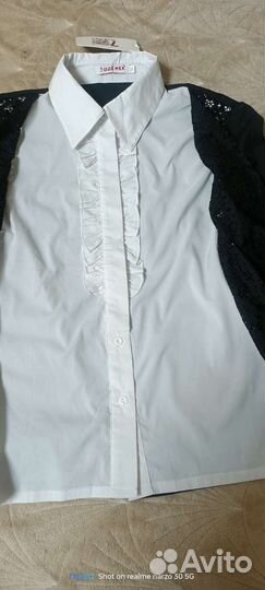 Блузка школьная 140 146