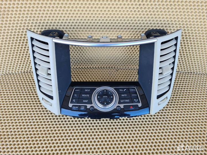 Панель управления магнитолой Infiniti Fx35 Fx37